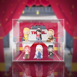 【新款】亞克力盲盒展示架階梯手辦立牌礦石頭模型陳列架首飾化妝品收納架 歷史價格詳細信息