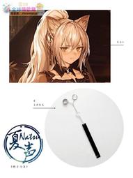 全球購-⌘ 【Natsu】明日方舟拉普蘭德cos耳裌黑兔明信片亞克力耳飾胸針項鏈 歷史價格詳細信息