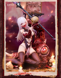 【免運】Bearpanda Biya 紅裳舞 不知火舞 正版雕像 歷史價格詳細信息