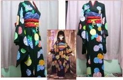地獄少女閻魔愛 振袖和fu 華麗原版 動漫cosplayfu裝 歷史價格詳細信息