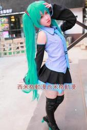 初音初音未來公式cos裝 初音未來cos假發  MIkU公式 cospla依 櫻初音 動漫飾萬聖節飾日本少女動漫展 Jk 歷史價格詳細信息
