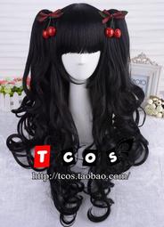 *預定*  【TCOS】棕色 挑染 酒紅 原宿 日常 蘿莉塔lolita 女僕 cosplay假髮 歷史價格詳細信息