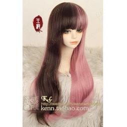 ❀五月雨❀ cosplay 假髮 虎口夾 煙粉 雙馬尾 cos 假髮 歷史價格詳細信息