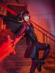 全新FGO fate 師匠 斯卡哈 酒紅色 cosplay 假髮 歷史價格詳細信息
