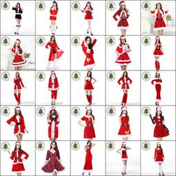 聖誕節服裝成人男女聖誕聖誕長裙聖誕節情侶舞臺演出服 歷史價格詳細信息