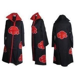 火影忍者曉組織衣服四代目火影披風cos服裝紅云袍套裝動漫鳴人 歷史價格詳細信息