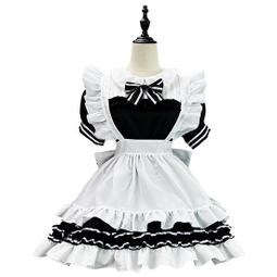 ~☆米米動漫☆~ S-5XL秋葉原日系萌女僕服經典女僕裝COSPLAY演出服萬聖節服裝 歷史價格詳細信息