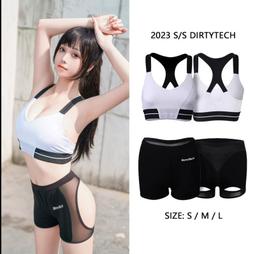 得體社 暴擊超短運動拳擊跑步背心鏤空性感南半球cos二次元 歷史價格詳細信息