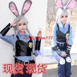 朱迪cos服兔子《兔子警官》女警cos服飾新款萬圣節cos直播衣服 歷史價格詳細信息