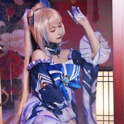 原神cosFu稻妻城五星號珊瑚宮心海cosC &amp;A遊戲全組cosplay釹 歷史價格詳細信息