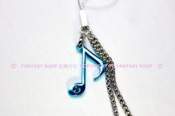 FANTASY SHOP~初音未來（HATSUNE MIKU）天空藍 BLING BLING 音符手機吊飾 價格比較,價格查詢,歷史價格詳細信息