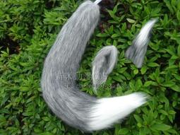 ※貓咪動漫※ BB夾貓耳朵+尾巴（黑色）女僕 貓娘 cosplay道具 歷史價格詳細信息