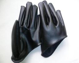 半掌手套黑色白色紅色皮質手套 PU皮革仿皮手套護腕帶cos 妖狐X僕SS御狐神黑執事謝爾初音千本櫻cosplay搖滾表演 歷史價格詳細信息