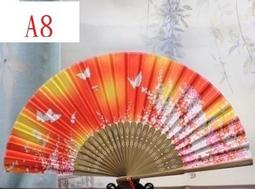 【幸運星】扇子 紅色蝴蝶扇  Cosplay 跳舞扇子 角色扮演 道具 女扇 中國風 扇子 真絲絹扇 價格比較,價格查詢,歷史價格詳細信息
