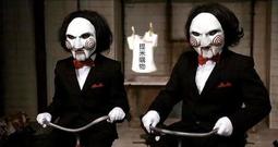 Saw Jigsaw Billy the Puppet Mask Classic Horror Film Movie 17.7&quot; Neck Lanyard 歷史價格詳細信息