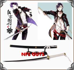 刀劍亂舞 花丸 鶴丸國永 超華麗名刀名劍 太刀武士刀劍 金屬不鏽鋼未開刃 COS精緻道具武器 居家玩具收藏模型擺設 歷史價格詳細信息
