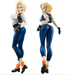 七龍珠 人造人 18號 貝吉塔 1/4 彫像盒裝動漫手辦公仔擺件模型 歷史價格詳細信息