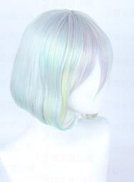 【草泥馬小屋】cos/cosplay/假髮/線上遊戲的老婆不可能是女生/玉置亞子 藍黑色 造型款 歷史價格詳細信息