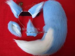 ※貓咪動漫※ BB夾貓耳朵+尾巴（黑色）女僕 貓娘 cosplay道具 歷史價格詳細信息