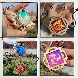 原神 神之眼 璃月神之眼 玻璃 發光 原神 稻妻 神裏綾華 八重神子 優菈 大號 11 cos 周邊 歷史價格詳細信息