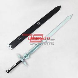 79cos 道具刀劍神域桐谷和人黑劍-闡釋者加強版道具定做0128 歷史價格詳細信息