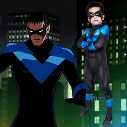 漫天際 蝙蝠俠紅頭罩羅賓/夜翼迪克連體緊身衣cosplay服J19060EA 歷史價格詳細信息