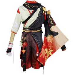 原神稻妻城楓原萬葉cospaly衣服游戲同款假發鞋子全套男裝二次元【吉星動漫】 歷史價格詳細信息