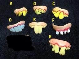 [MAGIC 999]搞笑頭套 面具 靠杯 面具 頭套 暴牙 猛男系列 全新豋場~特價599NT 歷史價格詳細信息