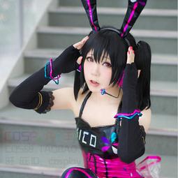 【草泥馬小屋】cos/cosplay/假髮/線上遊戲的老婆不可能是女生/玉置亞子 藍黑色 造型款 歷史價格詳細信息