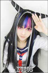 【草泥馬小屋】cos/cosplay/假髮/線上遊戲的老婆不可能是女生/玉置亞子 藍黑色 造型款 歷史價格詳細信息