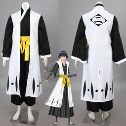 Bleach源動漫cos死神碎蜂裝1代（二番隊長）女裝兒童裝 歷史價格詳細信息