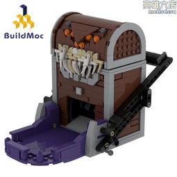 【寶箱怪積木玩具】 MOC龍與地下城模仿者寶箱玩具  兼容樂高拼搭積木 歷史價格詳細信息