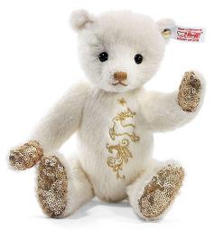 白色貴族 STEIFF 金耳扣泰迪熊 2003英國國家紀念熊 (市價14000元) 歷史價格詳細信息