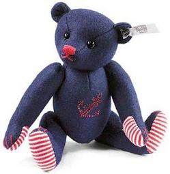 白色貴族 Steiff 泰迪熊~~嚴選系列~~施華洛世奇水晶項鍊灰熊~17公分 (市價5000元) 歷史價格詳細信息