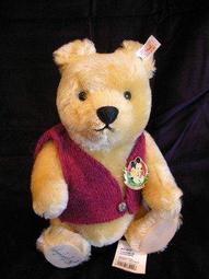 STEIFF 德國金耳扣泰迪熊─1996/1997年Hong-Kong Romantic浪漫熊 歷史價格詳細信息