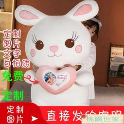 兔子毛絨玩具布玩偶娃娃女孩抱抱熊公仔抱著超大睡覺抱枕2023禮物 歷史價格詳細信息