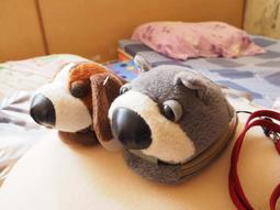 送禮 禮品 兒童 玩偶 小娃娃 灰色捲毛 趴姿狗狗 大頭狗 狗狗娃娃 歷史價格詳細信息