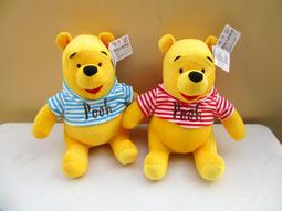 正版迪士尼 小熊維尼 維尼坐姿款點點抱蜂蜜罐 娃娃 玩偶 毛絨娃娃 17英吋 歷史價格詳細信息