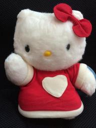日本 Hello Kitty絕版  紅色毛毛肩背包 歷史價格詳細信息