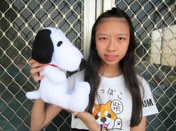 史努比絨毛娃娃玩偶坐姿款25公分 SS10221【小品館】 歷史價格詳細信息