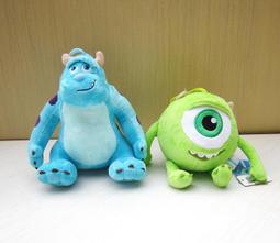 大眼怪娃娃~正版 迪士尼頭型玩偶~怪獸電力公司~12吋~Q版 大眼仔 娃娃 大眼怪抱枕~生日情人禮物~高雄可面交 歷史價格詳細信息