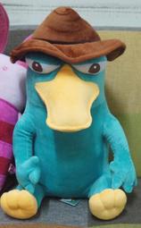 鴨嘴獸 泰瑞 娃娃 迪士尼雷射標籤 約50cm高 歷史價格詳細信息