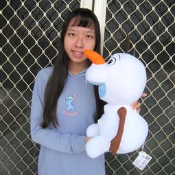 冰雪奇緣雪寶絨毛娃娃玩偶38公分 884438【小品館】 歷史價格詳細信息