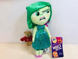 腦筋急轉彎 inside out 厭厭 Disgust 站立 30公分絨毛娃娃 玩偶 迪士尼正版授權 歷史價格詳細信息