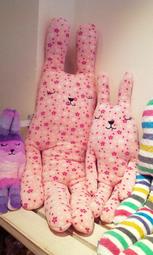 ◆飛行森林◆ 日本 le sucre 法國兔 亂太郎 砂糖兔 絨毛娃娃 (現貨) 85cm 特大 禮物 生日 歷史價格詳細信息