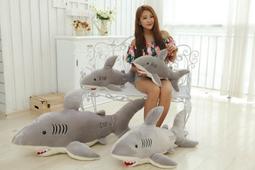 絨毛玩具 大鯊魚抱枕公仔毛絨玩具玩偶可愛娃娃女生日禮物 歷史價格詳細信息