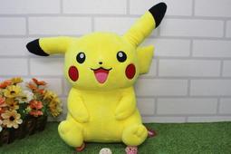 皮卡丘娃娃 正版 神奇寶貝娃娃  寶可夢玩偶~12吋 皮卡丘 趴姿皮卡丘玩偶~生日情人禮物~高雄可面交 歷史價格詳細信息