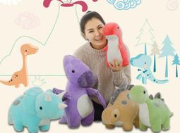 恐龍劍龍霸王龍三角龍模型公仔玩具組附收納盒46件組 633225【小品館】 歷史價格詳細信息