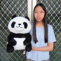 【貓熊 娃娃 坐姿 10英吋】熊貓 絨毛 玩偶 填充玩具 台松電器 Panasonic National 歷史價格詳細信息