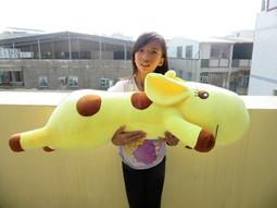 長頸鹿娃娃  長62公分 可愛長頸鹿玩偶 趴姿長頸鹿 長頸鹿娃娃～全省配送 歷史價格詳細信息